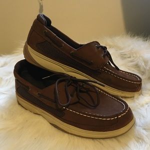 Boys Brown Sperry